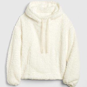 Gap - Teddy Funnel-Neck Pullover  - Sm Petite